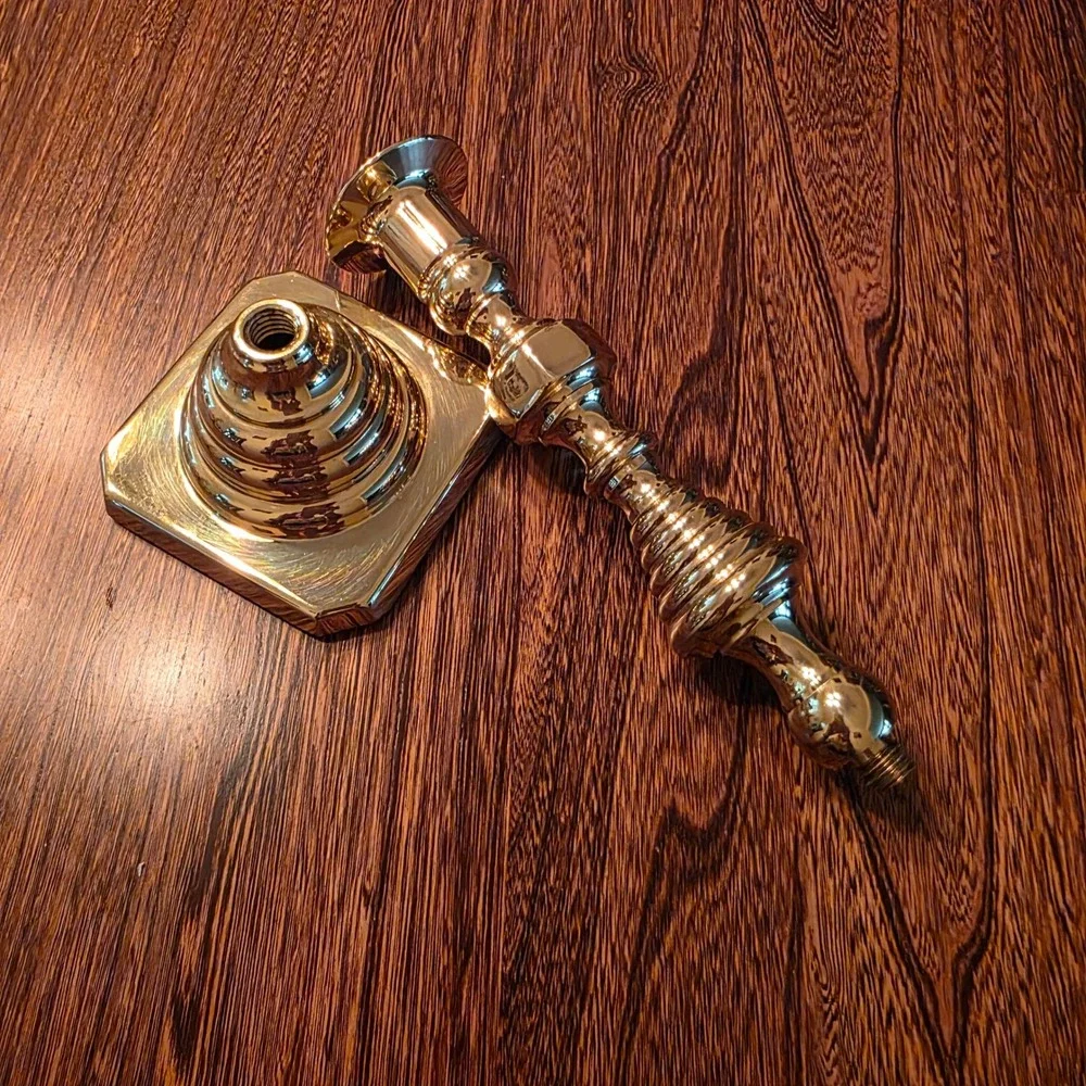 Baldwin Brass polished solid